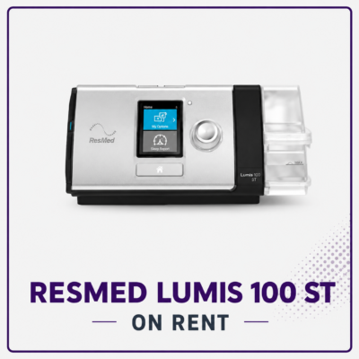 Resmed Lumis 100 ST with humidifier on rent