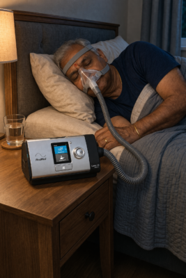 Resmed Lumis 100 ST with humidifier on rent