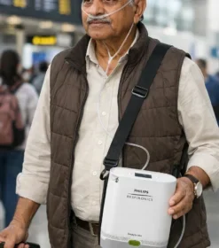 Alternative view of Philips SimplyGo Mini Portable Oxygen Concentrator (POC) on Rent