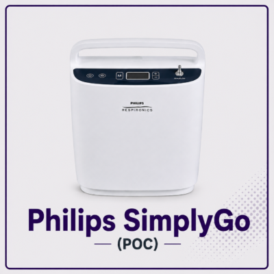 Philips SimplyGo Portable Oxygen Concentrator (POC) on Rent