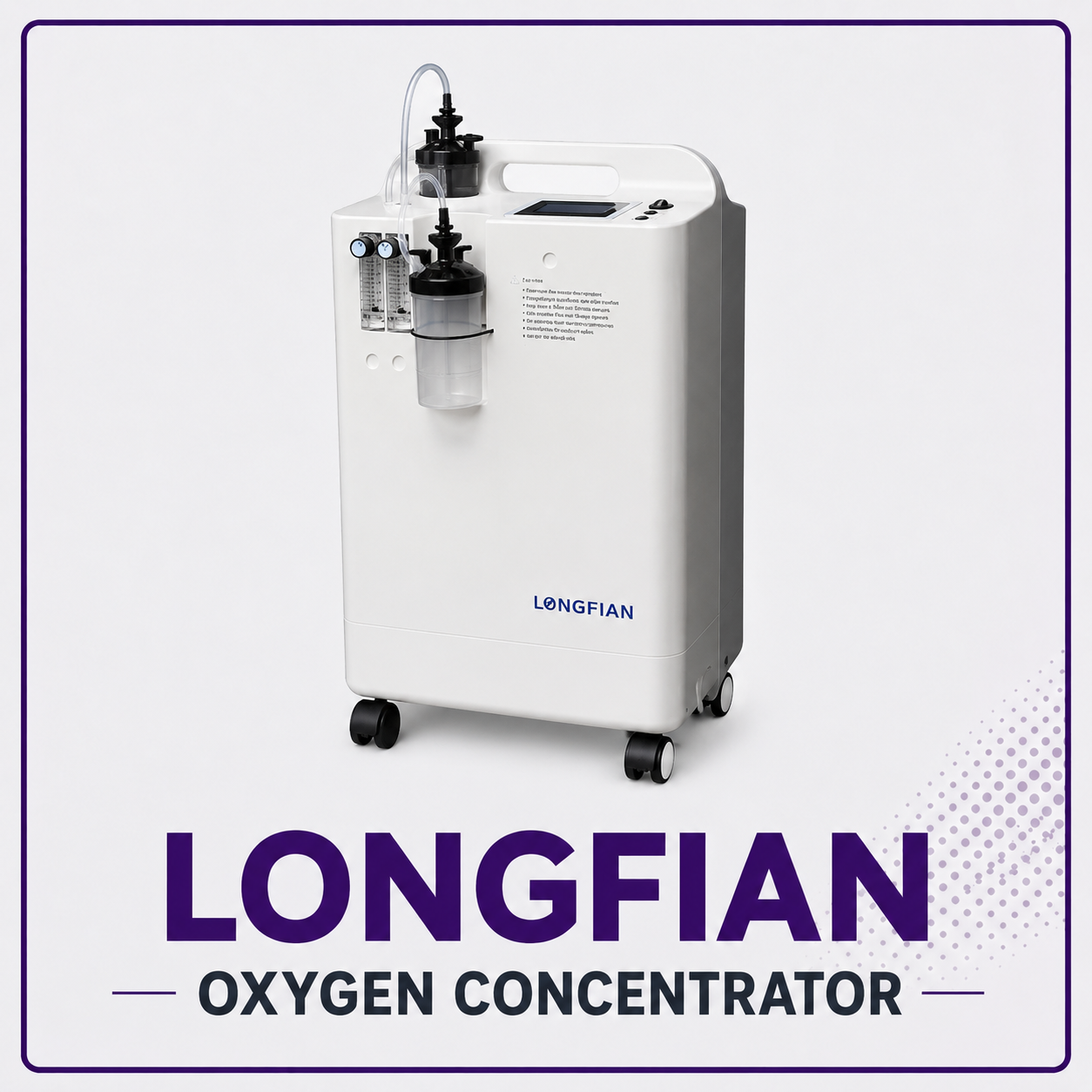 Longfian 10 Liters Oxygen Concentrator On Rent