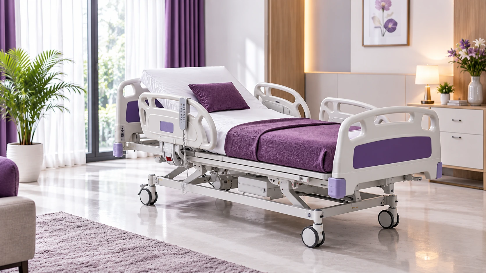 Hospital bed on rent in Delhi NCR Respikart