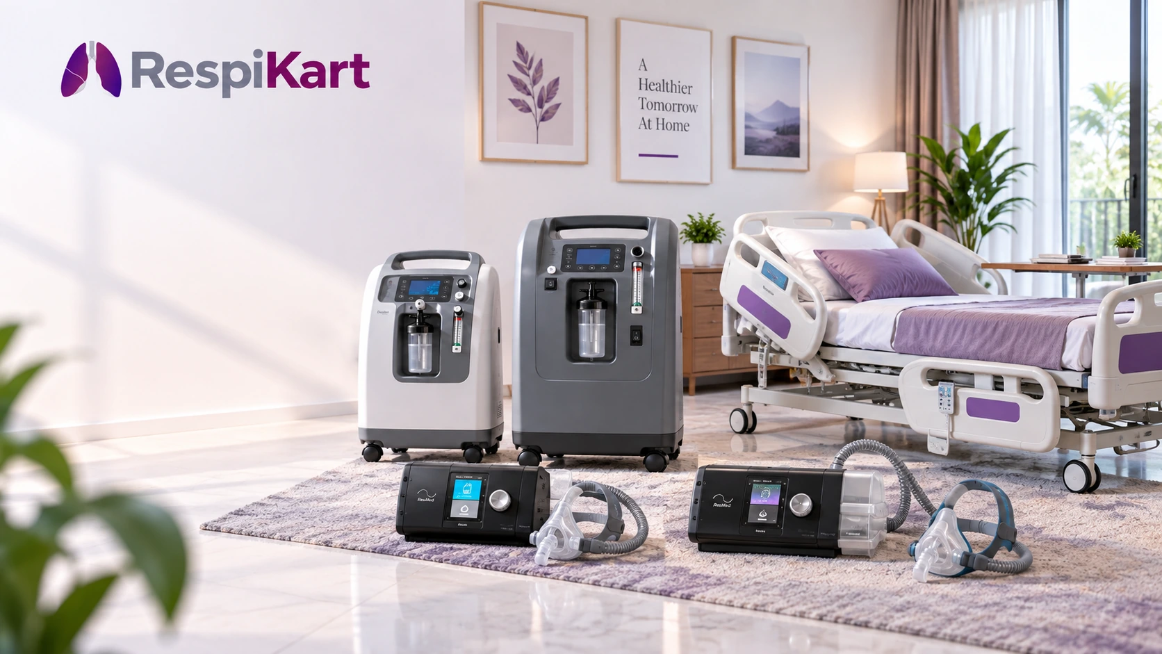 Medical equipment on rent in Delhi NCR - Respikart