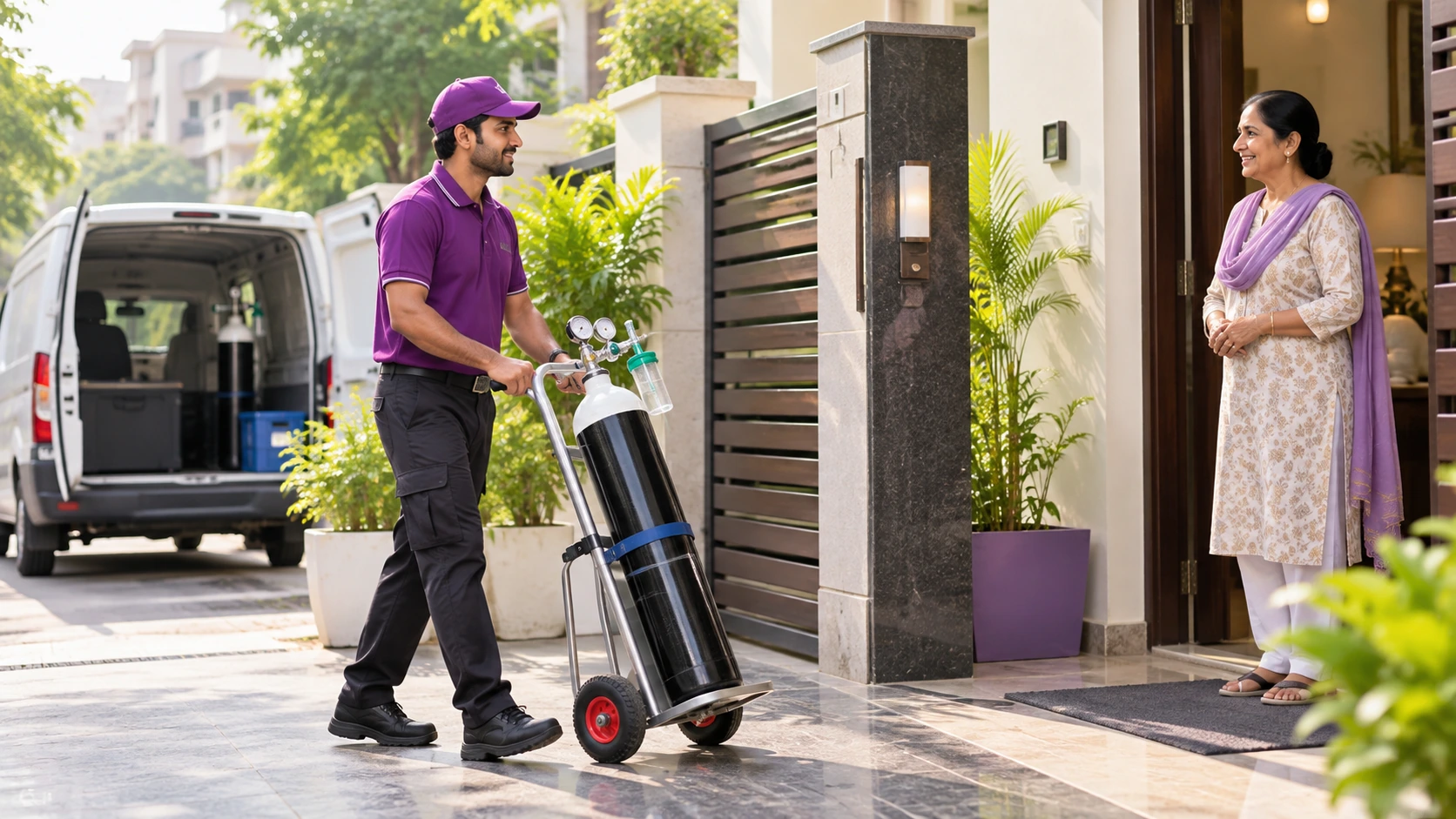 Oxygen cylinder home delivery in Delhi NCR