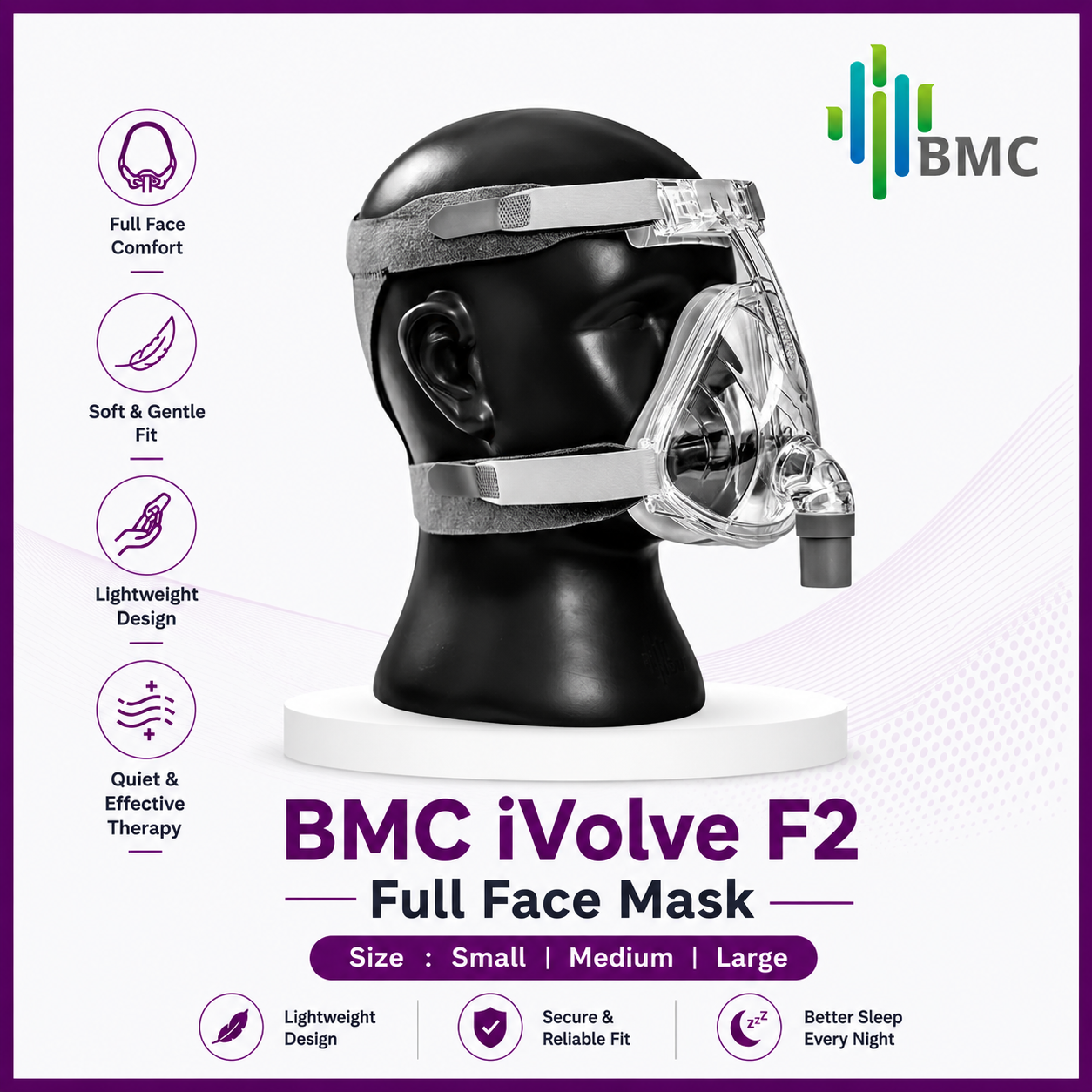 BMC iVolve F2 Full Face Mask