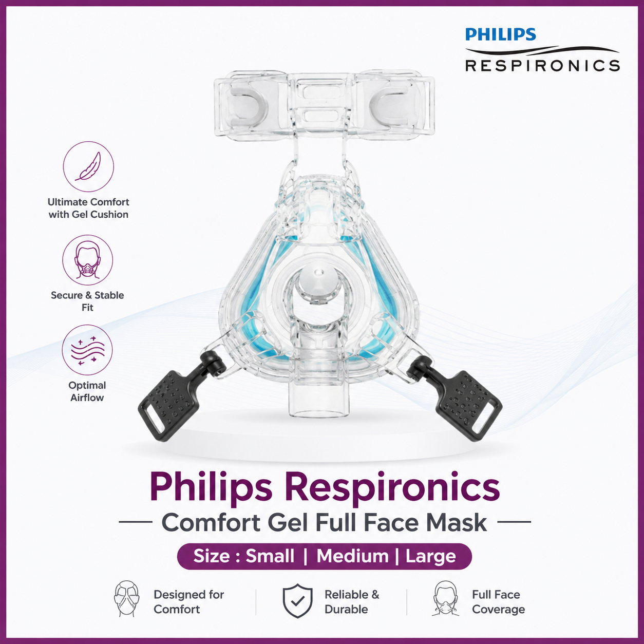 Philips Respironics ComfortGel Blue Nasal Mask