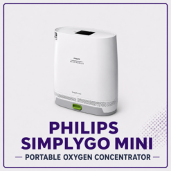 Philips SimplyGo Mini Portable oxygen concentrator (POC) with 8 hr Extended Battery