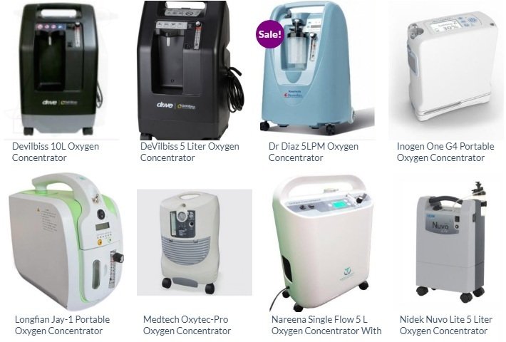 Portable Oxygen Concentrators For Sale