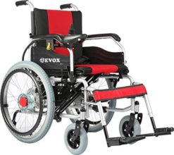 ELECTRIC/POWER WHEELCHAIR | EVOX | WC - 101E WITH ELECTROMAGNETIC BRAKES