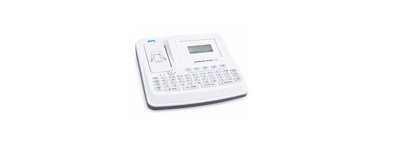 BPL Cardiart 8108 View 6-Channel ECG