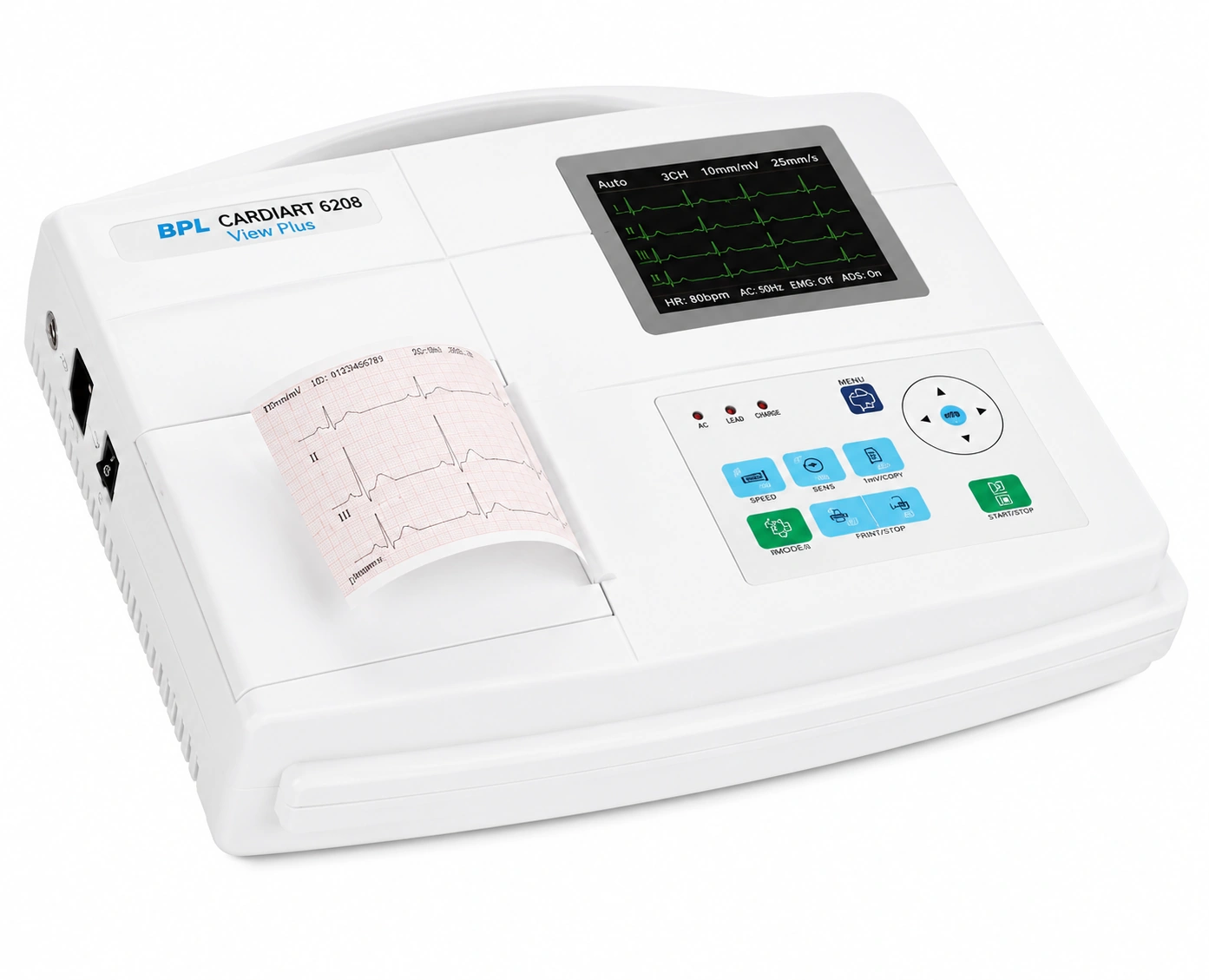 BPL Cardiart 6208 View Plus 3-channel ECG - Image 3