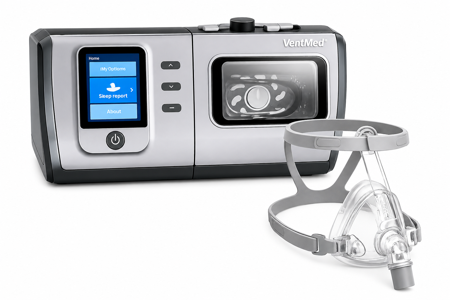 VentMed DS8 BiPAP ST30 with Humidifier and Full Face Mask - Image 3