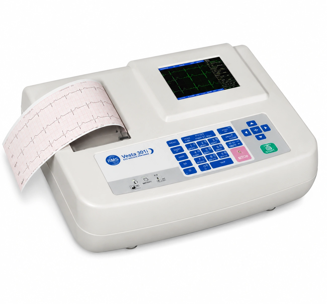 RMS Vesta 301i (3 Channel ECG Machine) - Image 2