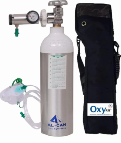 2kg Al-Can Oxygen Cylinder - In Delhi NCR