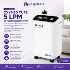 Oxymed Cure 5 LPM Oxygen Concentrator (2026 Launch)