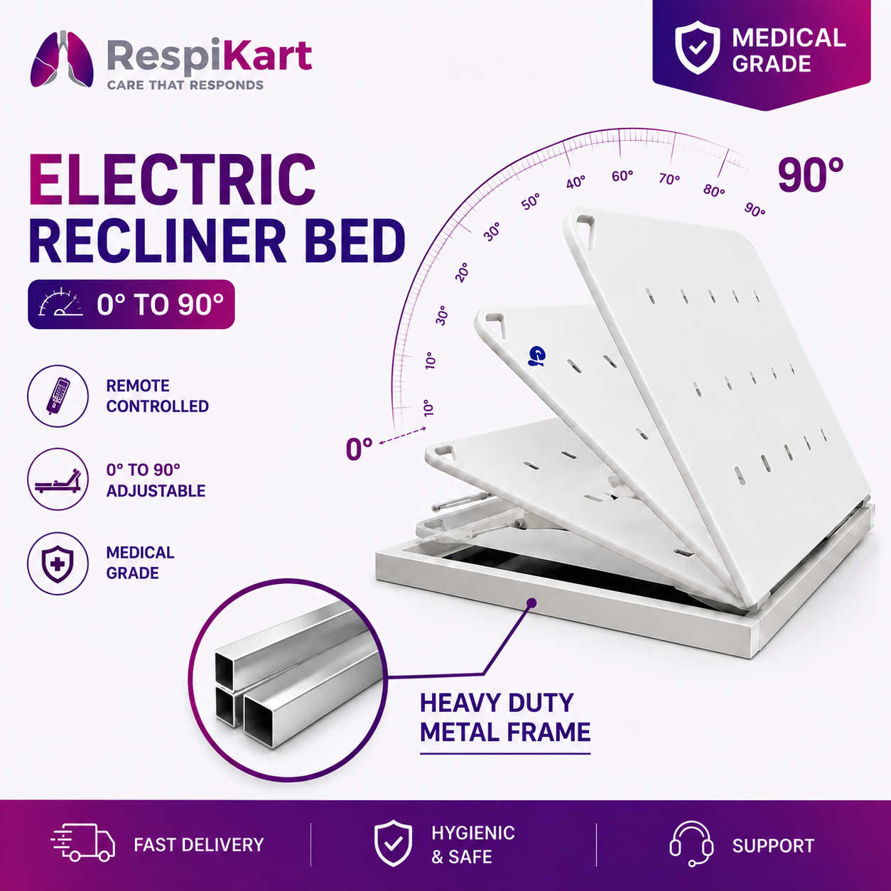 Buy Electric Recliner Beds in Delhi NCR — Relieve Chronic Pain & Improve Sleep Quality at Home - Image 4
