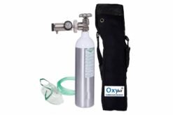 1L Aluminium Portable Oxygen Cylinder (150L capacity)