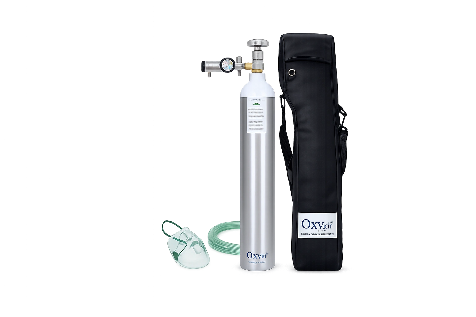 4.5L Aluminium Portable Oxygen Cylinder (675L capacity)