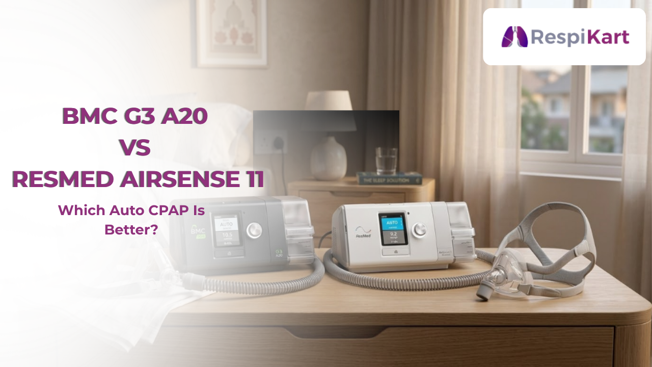BMC G3 A20 vs ResMed AirSense 11 AutoSet Tripack 4G