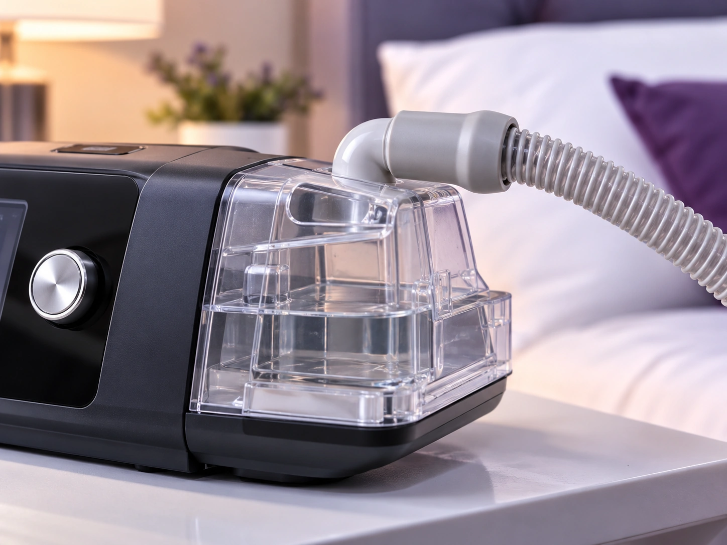 BMC G3 A20 CPAP humidifier close-up