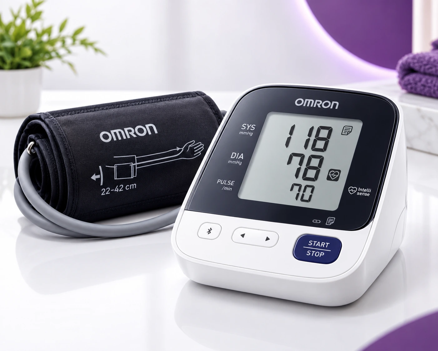 Omron HEM-7156 complete product setup
