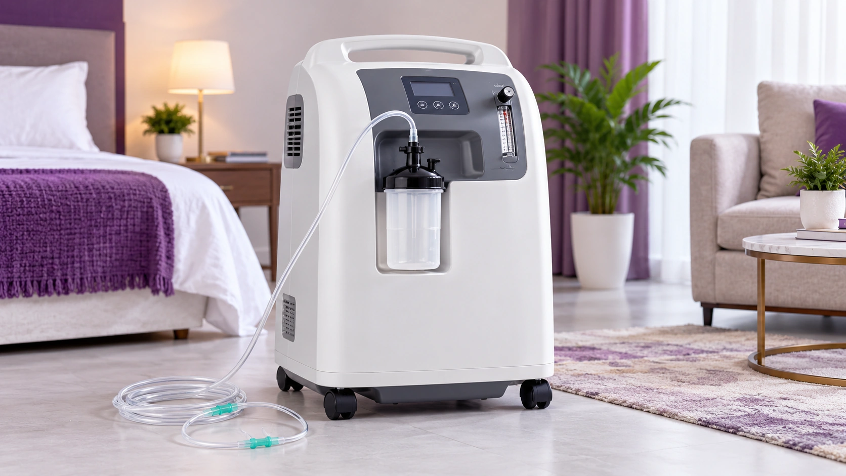 5 LPM Oxygen Concentrator for Home Use India